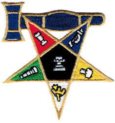 View Buying Options For The Eastern Star Past Matron Emblem Iron-On Patch