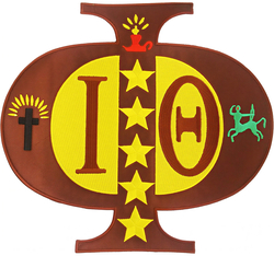 View Buying Options For The Iota Phi Theta Swag Series Tackle Twill Iron-On Patch
