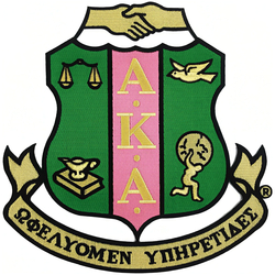View Buying Options For The Alpha Kappa Alpha Crest Embroidered Iron-On Patch