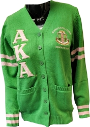 View Buying Options For The Buffalo Dallas Alpha Kappa Alpha Chenille Varsity Cardigan