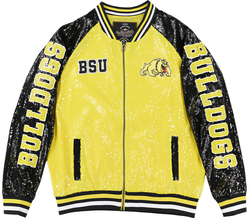 View Buying Options For The Big Boy Headgear Bowie State Bulldogs S6 Womens Sequin Jacket