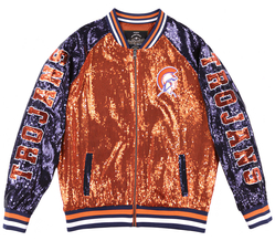 View Buying Options For The Big Boy Headgear Virginia State Trojans S6 Womens Sequin Jacket