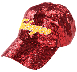 View Buying Options For The Big Boy Headgear Tuskegee Golden Tigers S146 Womens Sequin Cap