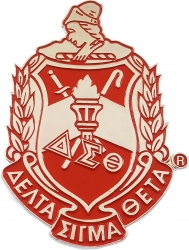 View Buying Options For The Delta Sigma Theta Crest Die-Cut Car Badge