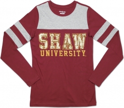 View Buying Options For The Big Boy Shaw Bears Ladies Long Sleeve Tee