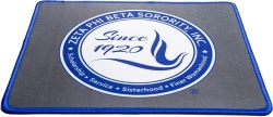View Buying Options For The Zeta Phi Beta Seal Hemmed Mouse Pad
