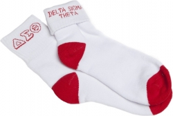 View Buying Options For The Delta Sigma Theta Fold Down Ladies Ankle Socks