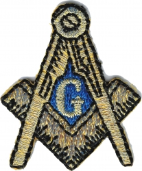 View Buying Options For The Mason Symbol Iron-On Patch