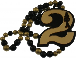 View Buying Options For The Alpha Phi Alpha Wood Color Bead Tiki Line #2 Medallion