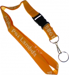 View Buying Options For The Alpha Psi Lambda Classic Woven Embroidered Lanyard