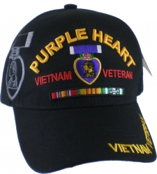 View Buying Options For The Purple Heart Vietnam Veteran Red Letter Shadow Mens Cap