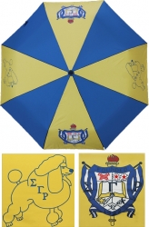 View Buying Options For The Sigma Gamma Rho Wind Resistant Auto Open Jumbo Umbrella