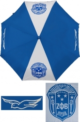 View Buying Options For The Zeta Phi Beta Wind Resistant Auto Open Jumbo Umbrella