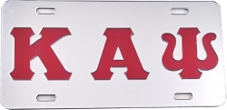 View Buying Options For The Kappa Alpha Psi Classic Mirror License Plate