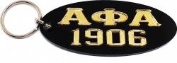 View Buying Options For The Alpha Phi Alpha 1906 Oval Keyring Mirror Key Chain