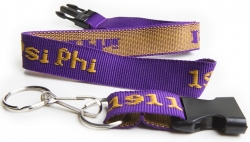 View Buying Options For The Omega Psi Phi Classic Woven Embroidered Lanyard
