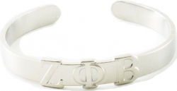 View Buying Options For The Zeta Phi Beta Embossed Letters Bangle Bracelet