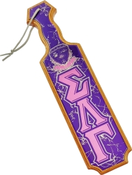 View Buying Options For The Sigma Lambda Gamma Crest Domed Paddle
