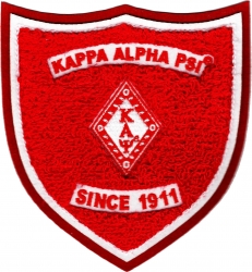 View Buying Options For The Kappa Alpha Psi Diamond Shield Chenille Sew-On Patch