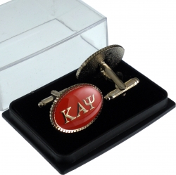 View Buying Options For The Kappa Alpha Psi Oval Mens Cufflinks