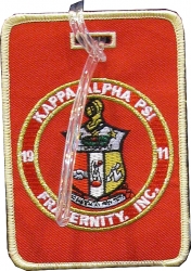 View Buying Options For The Kappa Alpha Psi Fraternity, Inc. Round Crest Luggage Tag