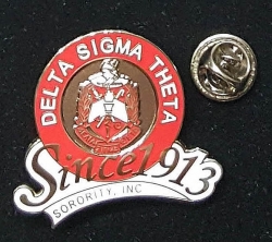View Buying Options For The Delta Sigma Theta Sorority Inc. Since 1913 Lapel Pin