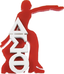 View Buying Options For The Delta Sigma Theta - Lady Acrylic Symbol Pin