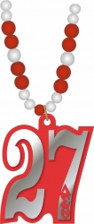 View Buying Options For The Delta Sigma Theta Wood Color Bead Tiki Line #27 Medallion
