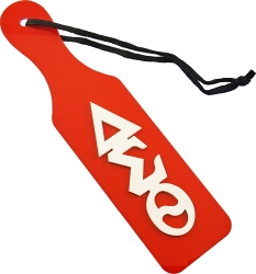 View Buying Options For The Delta Sigma Theta Acrylic Paddle With Raised Letters