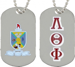 View Buying Options For The Lambda Theta Phi Double Sided Dog Tag