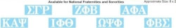 View Buying Options For The Zeta Phi Beta Vinyl Letters Decal Sticker