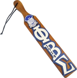 View Buying Options For The Phi Beta Sigma Mirror Letter Wood Paddle