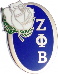 View Buying Options For The Zeta Phi Beta Rose Flower Lapel Pin