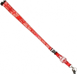 View Buying Options For The Delta Sigma Theta PVC Crest Break-Away Lanyard Keychain