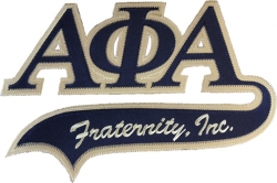 View Buying Options For The Alpha Phi Alpha Tail Tackle Twill Iron-On Patch
