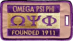 View Buying Options For The Omega Psi Phi Founded 1911 Luggage Tag