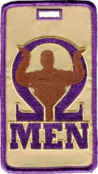 View Buying Options For The Omega Psi Phi Omega Men Luggage Tag