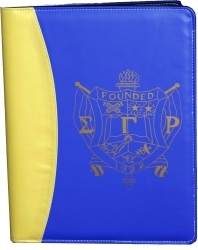 View Buying Options For The Sigma Gamma Rho Crest Padfolio