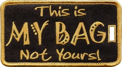 View Buying Options For The Alpha Phi Alpha Colors This Is My Bag Not Yours Luggage Tag