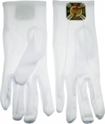 View Buying Options For The Knights Templar Emblem Mens Ritual Gloves