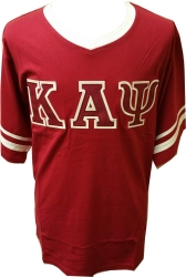 View Buying Options For The Buffalo Dallas Kappa Alpha Psi Striped V-Neck T-Shirt