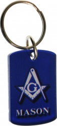 View Buying Options For The Mason Pattern Backed Dog Tag Key Chain