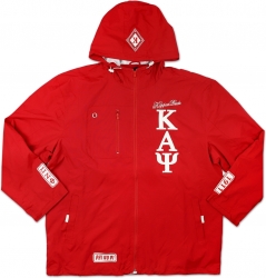 View Buying Options For The Big Boy Kappa Alpha Psi Divine 9 S3 Mens Hooded Windbreaker Jacket