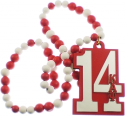 View Buying Options For The Kappa Alpha Psi Wood Color Bead Tiki Line #14 Medallion