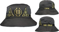 View Buying Options For The Alpha Phi Alpha Embroidered Bucket Hat