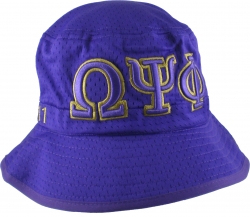 View Buying Options For The Omega Psi Phi Embroidered Bucket Hat