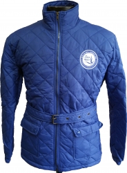 View Buying Options For The Buffalo Dallas Zeta Phi Beta Dove Seal Quilted Riding Jacket