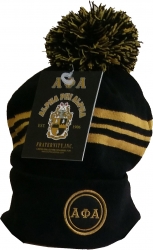 View Buying Options For The Buffalo Dallas Alpha Phi Alpha Striped Skull Cap