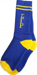 View Buying Options For The Buffalo Dallas Sigma Gamma Rho Crew Socks [Pre-Pack]