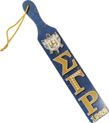 View Buying Options For The Sigma Gamma Rho Printed Symbol Crest Wood Paddle